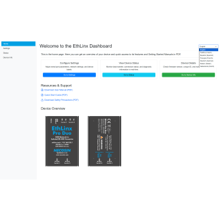EthLinx Pro Duo | 2x Isolated RS-485 USB Data Converter over TCP Sockets