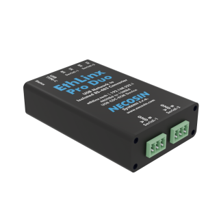 EthLinx Pro Duo | 2x Isolated RS-485 USB Data Converter over TCP Sockets