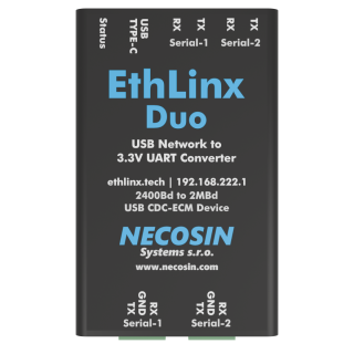 EthLinx Duo UART USB Network Data Converter