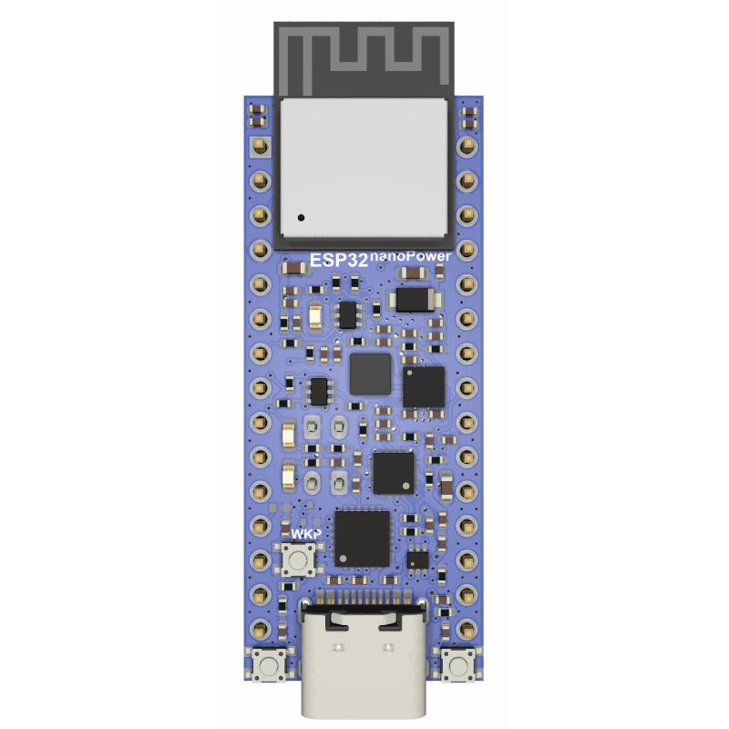 ESP32 nanoPower - Vývojová deska s ultra nízkou spotřebou a správou baterie
