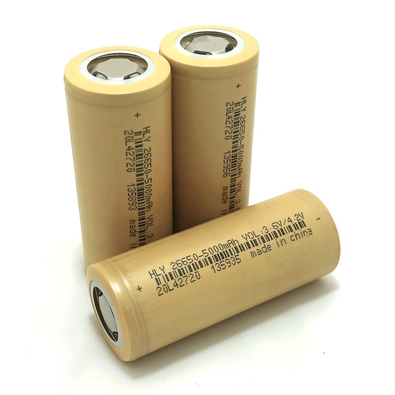 Batterie Li-ion 3,6 V HLY 26650 5000 mAh
